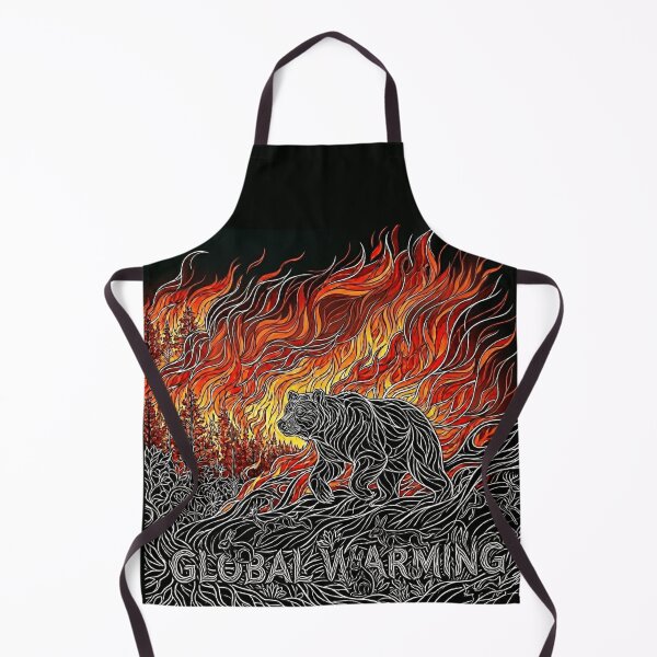 Item preview, Global Warming - Bear in the wildfire designed and sold by Drishya-Designs.