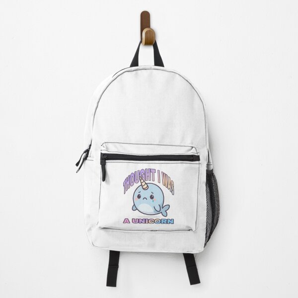Item preview, Thought I Was a Unicorn – Cute Narwhal Design designed and sold by tellia-kallisto.