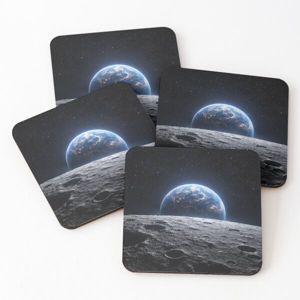 Item preview, Earthrise Return – Artemis II Mission Lunar Horizon designed and sold by OneMoments.