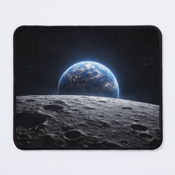 Item preview, Earthrise Return – Artemis II Mission Lunar Horizon designed and sold by OneMoments.