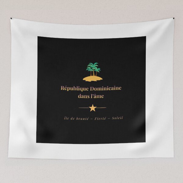 Item preview, Dominican Republic at Heart - Tropical Design designed and sold by DIAMVERA.