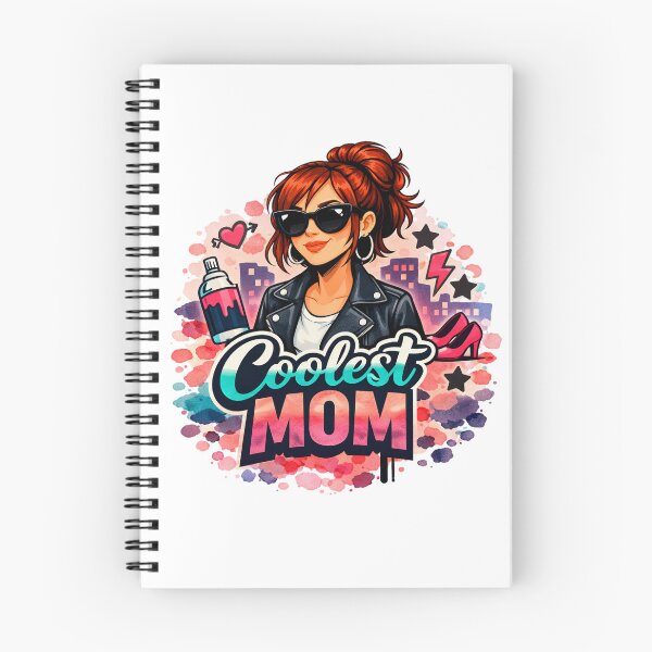Item preview, Coolest Mom Ever Graffiti Art Fashion red head ginger hair funky Mother designed and sold by VISO-art.