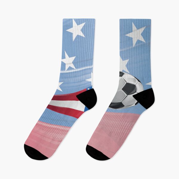 Item preview, United States of America flag with soccer ball with speed effect designed and sold by Doomko.