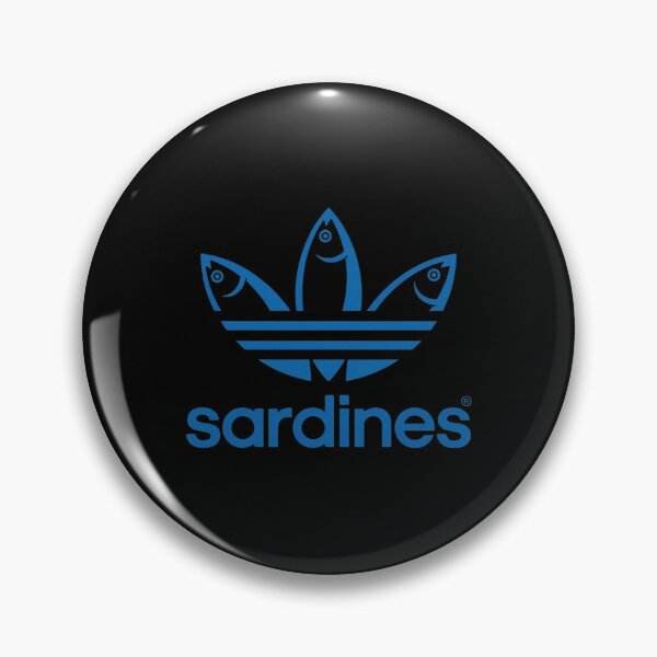 Item preview, Sardines Parody Fish Trefoil  designed and sold by MahmoudSabry10.