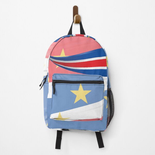Item preview, Soccer ball with the colors of the Cape Verde flag, realistic effect designed and sold by Doomko.