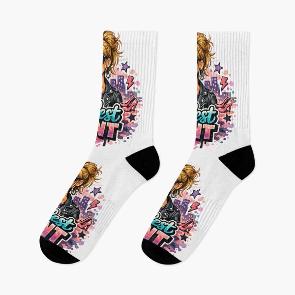 Item preview, Coolest Aunt Ever Graffiti Art T-Shirt funky blonde hair designed and sold by VISO-art.