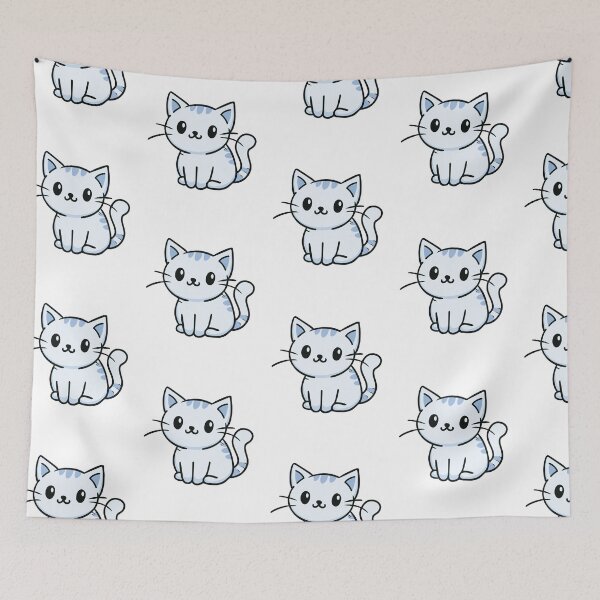 Item preview, Cute cat doodle art  designed and sold by Jk-812.