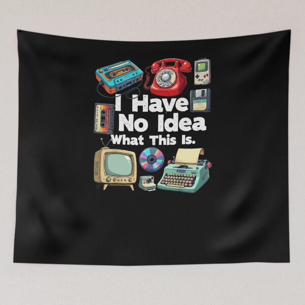 Item preview, I Have No Idea What This is 80s Bro 1980s Fashion 80 Party  designed and sold by alber-garnell.