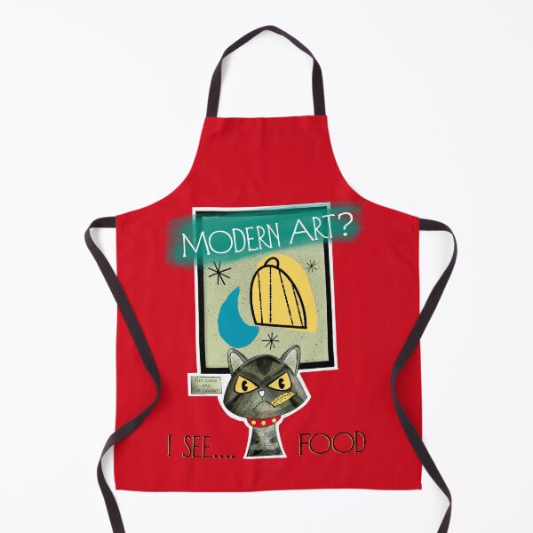Item preview, MODERN ART MIDCENTURY CAT. POP ART designed and sold by Sycorax Studio.