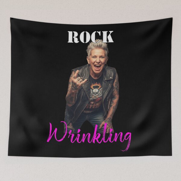 Item preview, Rock Wrinkling - Rocker Woman designed and sold by WRNKLN.