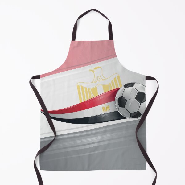 Item preview, Soccer ball with the colors of the Egypt flag, realistic effect designed and sold by Doomko.