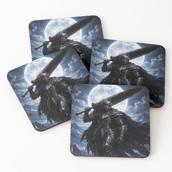 Item preview, Dark Knight Berserker Armor | Lone Wolf Anime Aesthetic | Full Moon Warrior designed and sold by M_Arts.