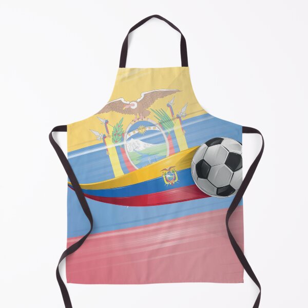 Item preview, Soccer ball with the colors of the Ecuador flag, realistic effect designed and sold by Doomko.