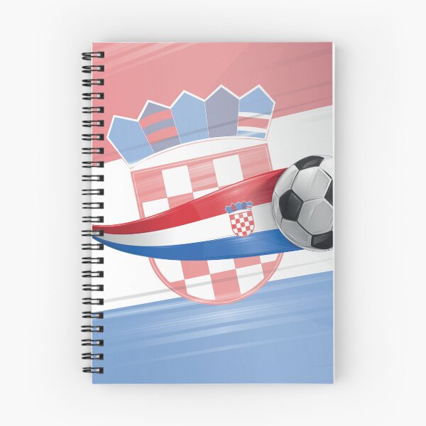 Item preview, Soccer ball with the colors of the Croatia flag, realistic effect designed and sold by Doomko.