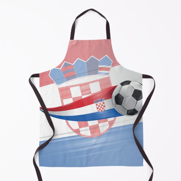 Item preview, Soccer ball with the colors of the Croatia flag, realistic effect designed and sold by Doomko.