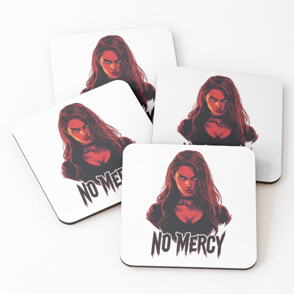 Item preview,   No Mercy Red Hair Warrior Girl Edgy Aesthetic V3 designed and sold by Quotable Gear.