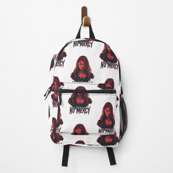 Item preview, No Mercy Red Hair Warrior Girl Edgy Aesthetic V3 designed and sold by Quotable Gear.