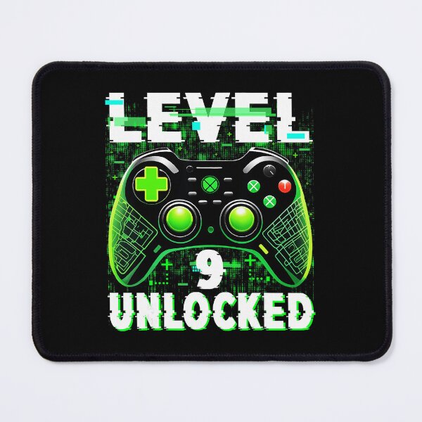 Item preview, Level 9 Unlocked Gamer Birthday  designed and sold by FGTV2021.