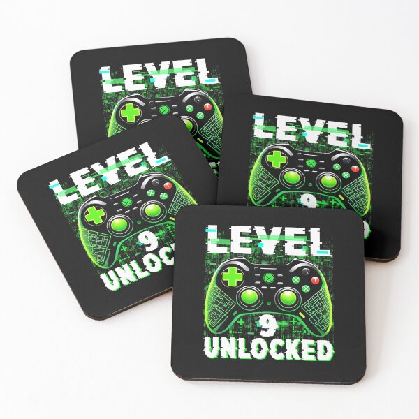 Item preview, Level 9 Unlocked Gamer Birthday  designed and sold by FGTV2021.