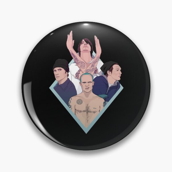 Item preview, Red Hot Chili Peppers Artistic Band Portrait designed and sold by MillieRhodes.