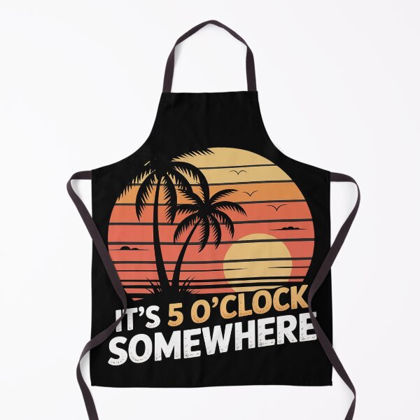 Item preview, It's 5 O’clock Somewhere Sun set party time designed and sold by BlassmausArt.