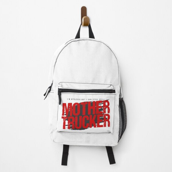 Item preview, Mother Trucker Bold Spooner Humor Design designed and sold by PixelGrafiks.