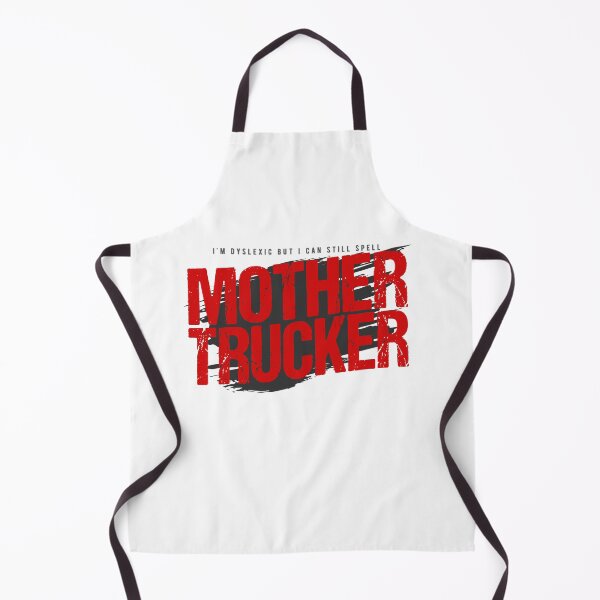 Item preview, Mother Trucker Bold Spooner Humor Design designed and sold by PixelGrafiks.