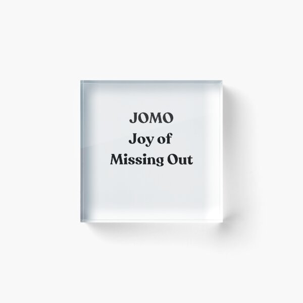 Item preview, JOMO designed and sold by GotchaBack.