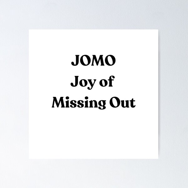 Item preview, JOMO designed and sold by GotchaBack.
