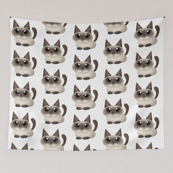 Item preview, Siamese cat designed and sold by jc-handy46.
