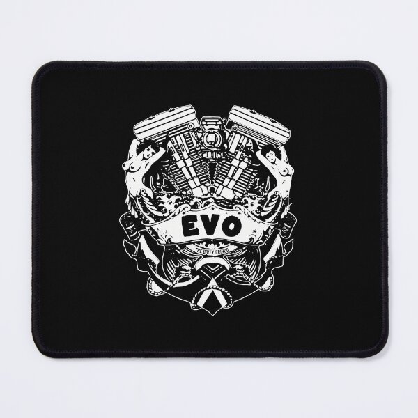 Item preview, Evo V-Twin Engine Motorcycle Tattoo Style  designed and sold by Modaozushi216.