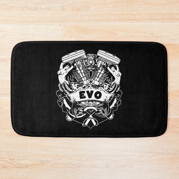 Item preview, Evo V-Twin Engine Motorcycle Tattoo Style  designed and sold by Modaozushi216.