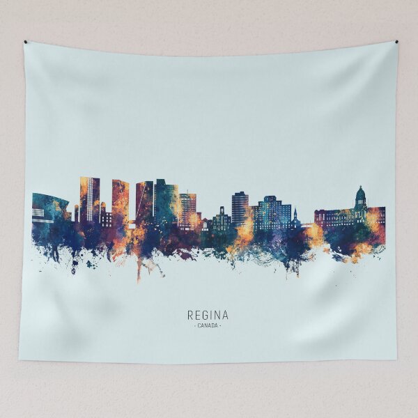 Item preview, Regina Canada Skyline designed and sold by ArtPrints.