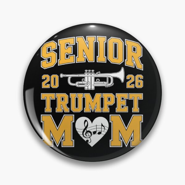 Item preview, Senior Band Mom 2026 Trumpet Marching Band Class of 2026 designed and sold by BlassmausArt.