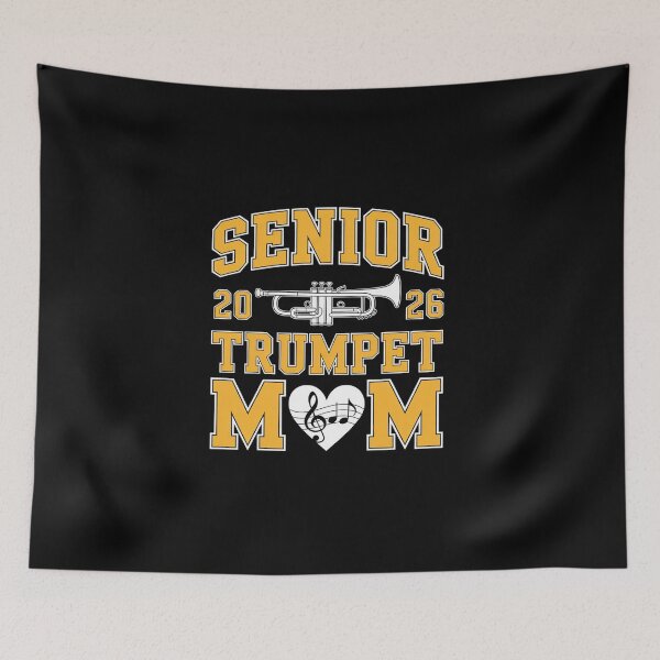 Item preview, Senior Band Mom 2026 Trumpet Marching Band Class of 2026 designed and sold by BlassmausArt.