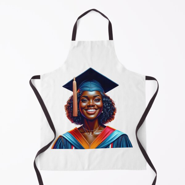 Item preview, Exultant Graduate with Voluminous Hair & Red Sash designed and sold by Lulunza.