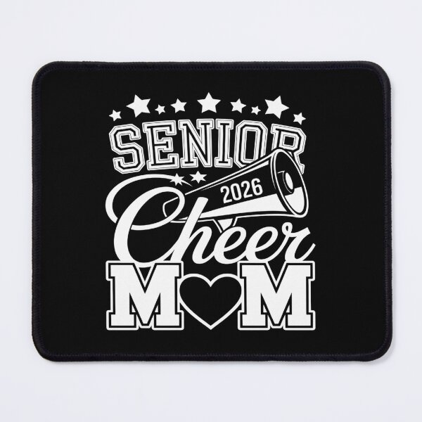 Item preview, Senior Cheer Mom 2026 Proud Cheerleader Mom Class of 2026 designed and sold by BlassmausArt.