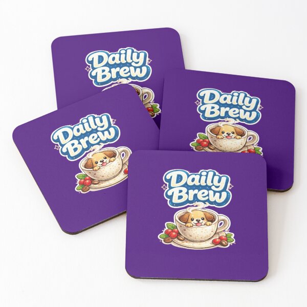 Item preview, Daily Brew Coffee Lover designed and sold by annenambiro.