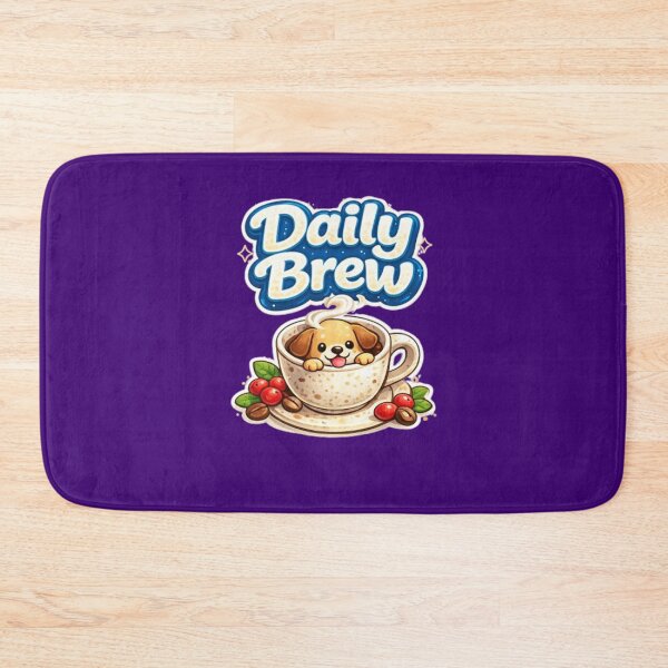 Item preview, Daily Brew Coffee Lover designed and sold by annenambiro.