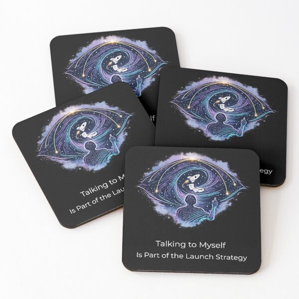 Item preview, If You See Me Talking to Myself Just Move Along – Talking to Myself Is Part of the Launch Strategy Cosmic Eye T-Shirt designed and sold by SillentDesign.