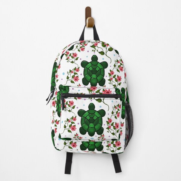Item preview, Cute Turtle and Floral Seamless Pattern | Whimsical Nature Botanical DesignDesignDesign with FlowersSeamless Ocean Animal Design designed and sold by HopeAndHustle.