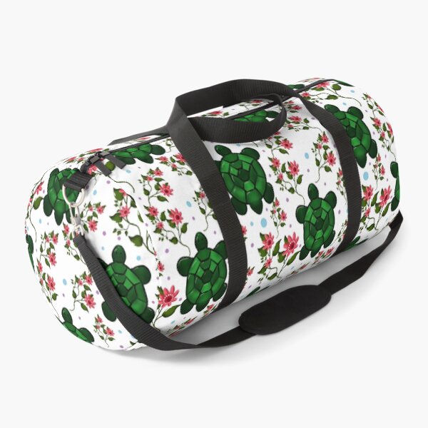 Item preview, Cute Turtle and Floral Seamless Pattern | Whimsical Nature Botanical DesignDesignDesign with FlowersSeamless Ocean Animal Design designed and sold by HopeAndHustle.