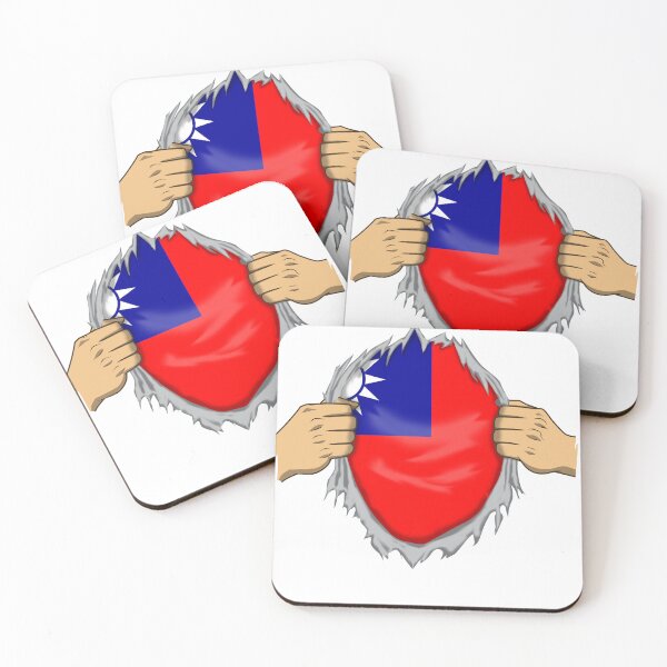 Item preview, Ripped Shirt Taiwanese Flag Within Support Taiwan Design designed and sold by Jaudaux Designs.