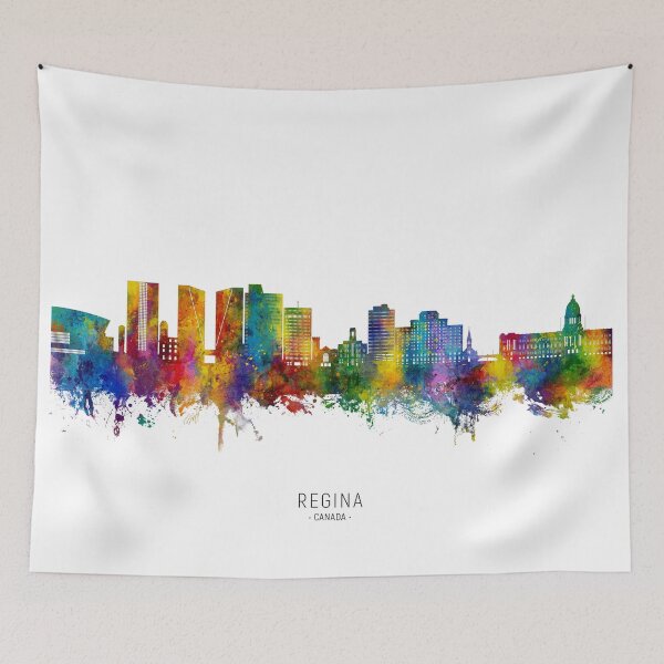 Item preview, Regina Canada Skyline designed and sold by ArtPrints.