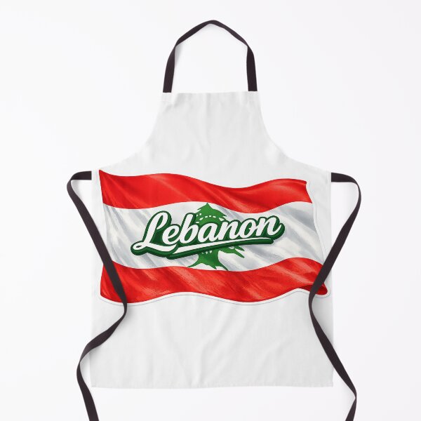 Item preview, Lebanon Flag Waving Design – Lebanese National Pride Graphic, Cedar Tree Flag Artwork, Lebanon Gift Idea designed and sold by GarnerSupplyCo.