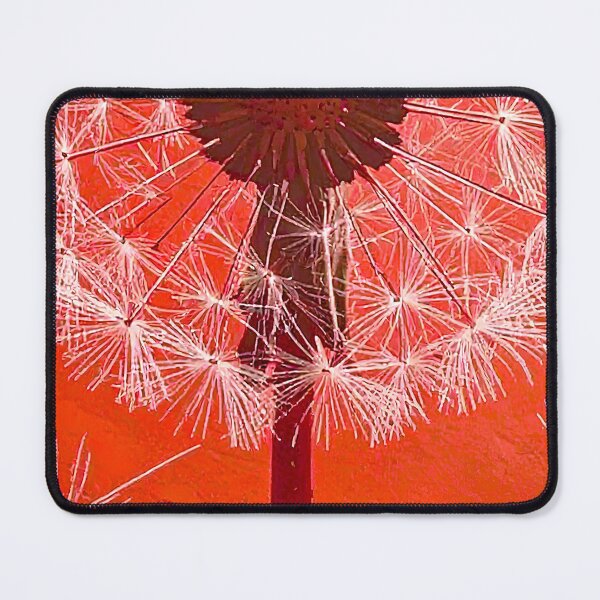 Item preview, Dandelion flower with red background designed and sold by Creative Visualize.