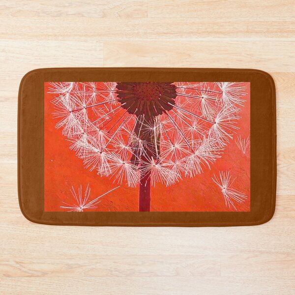 Item preview, Dandelion flower with red background designed and sold by Creative Visualize.