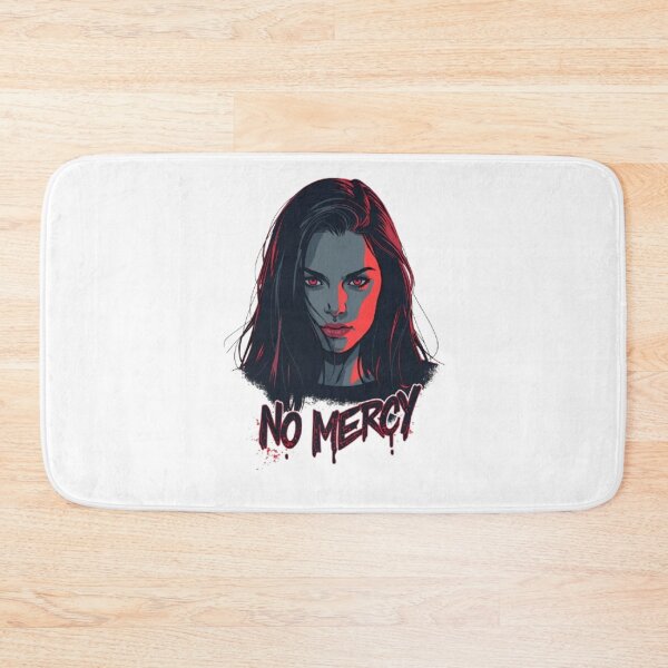Item preview,    No Mercy Red Hair Warrior Girl Edgy Aesthetic V4 designed and sold by Quotable Gear.