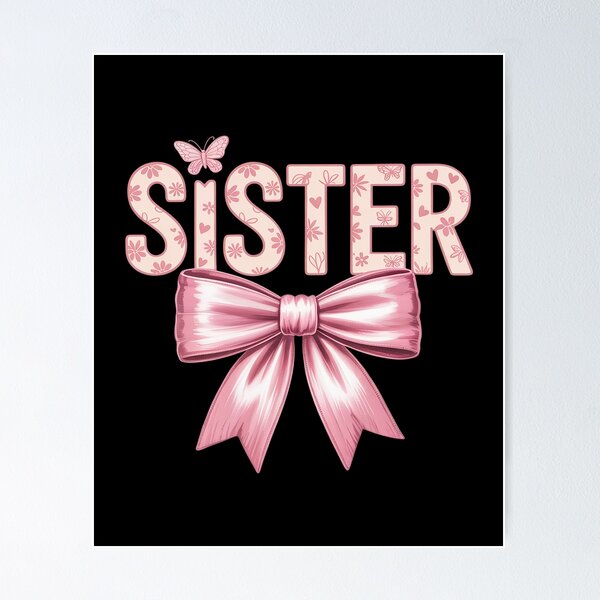 Item preview, Sister Birthday Squad Matching Coquette Bow Family Party designed and sold by BlassmausArt.