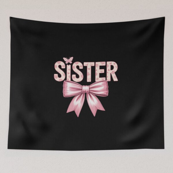 Item preview, Sister Birthday Squad Matching Coquette Bow Family Party designed and sold by BlassmausArt.